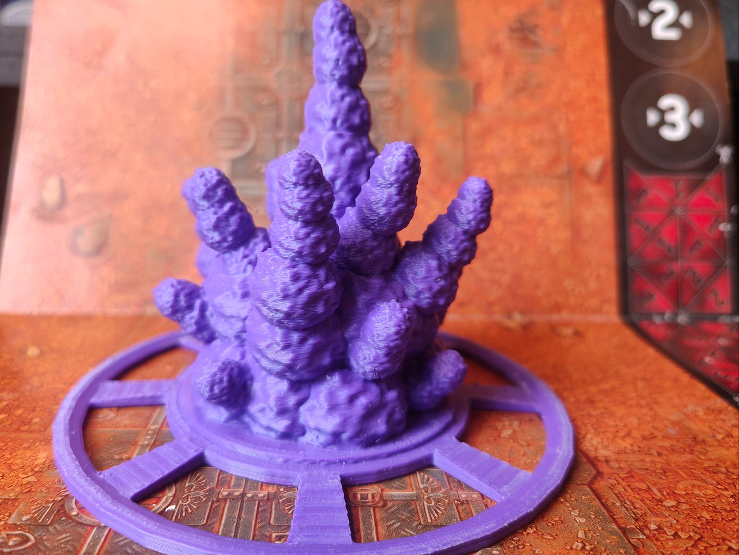 Smoke Blast Marker 5 Inch Table Top War Games Counter 5" Necro