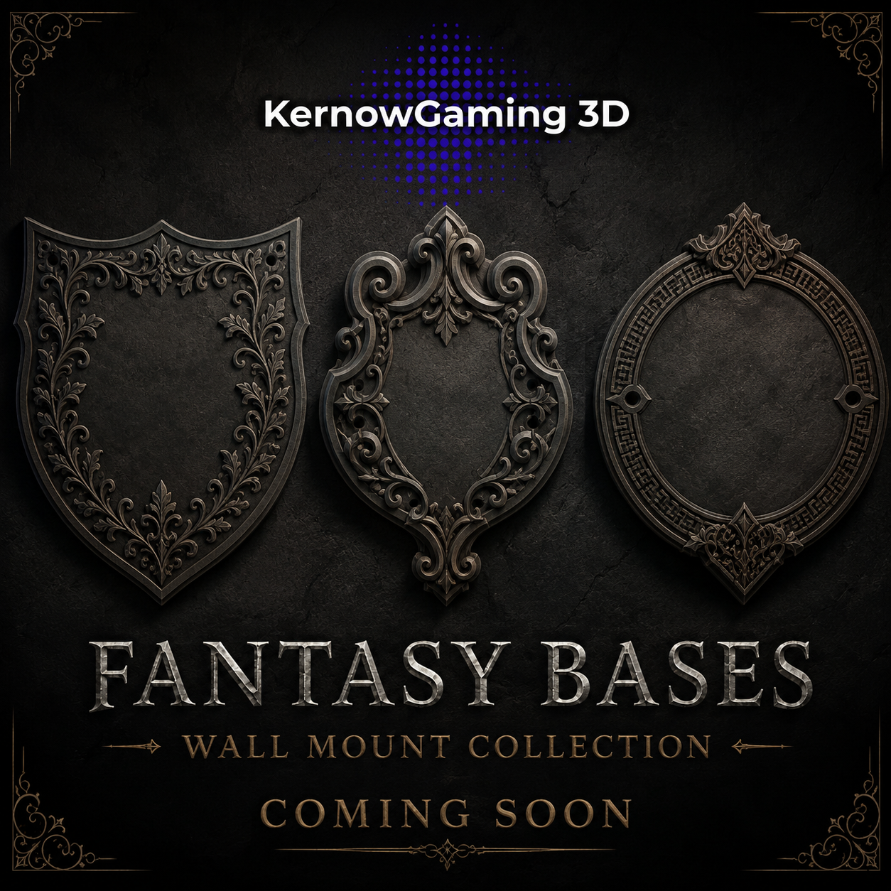 Fantasy Wall Trophy – Dragon,Griffin, Minotaur 3D Printed Wall Décor