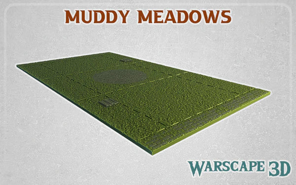 7 A Side Fantasy Football Pitch For Blood Bowl, 7s, Blitz Bowl, Battle Ball etc