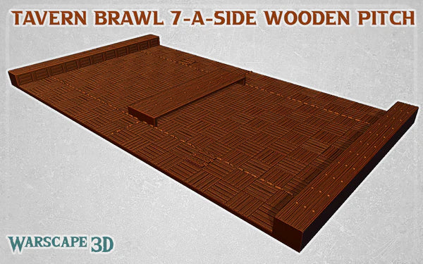7 A Side Fantasy Football Pitch For Blood Bowl, 7s, Blitz Bowl, Battle Ball etc