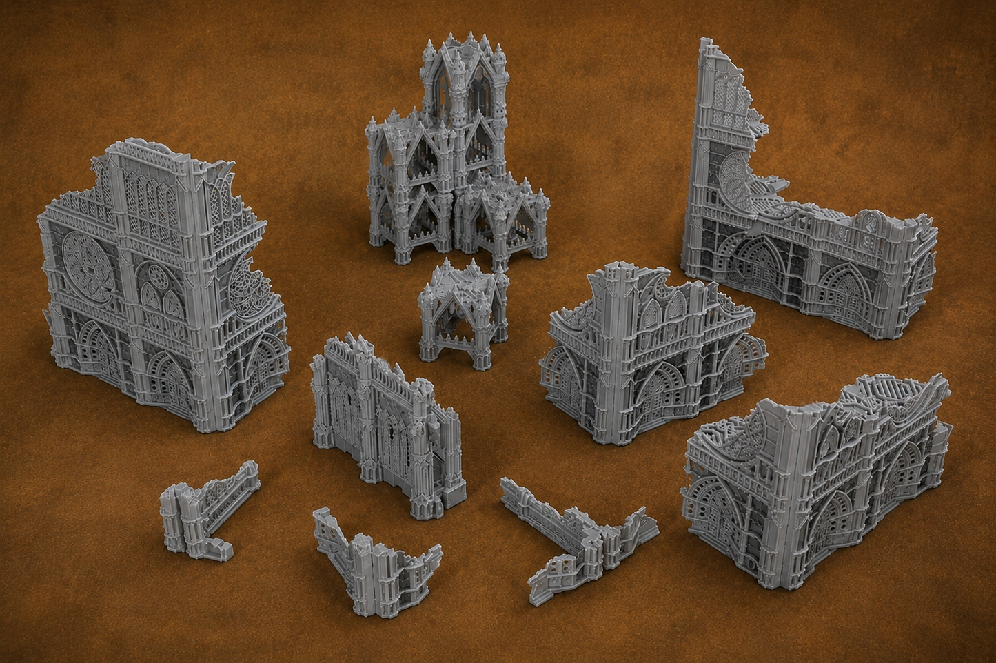 Warhammer 40K 11th Edition Folding Terrain Full Table Mono Colour