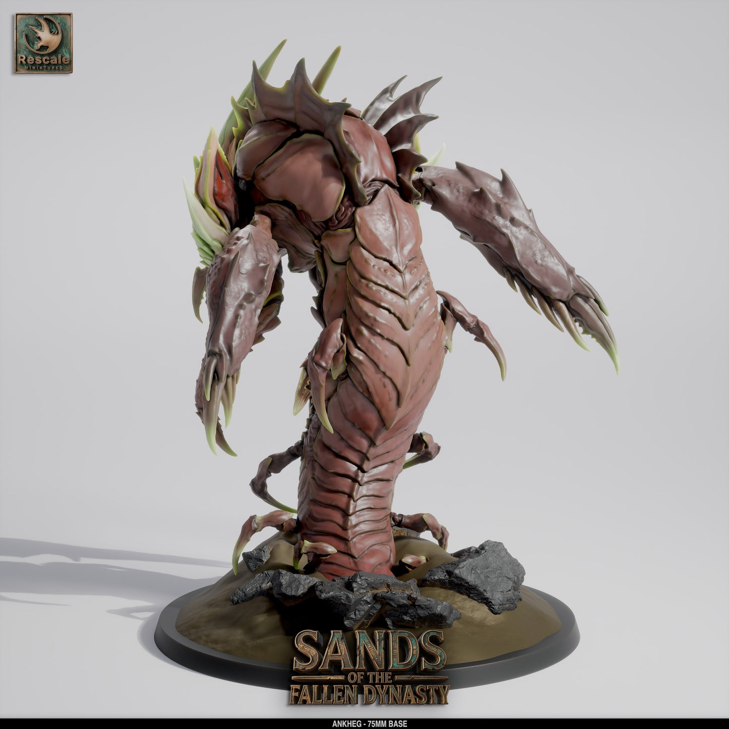 🐜 Ankheg | 12K Resin 75mm Burrowing Monster for D&D & RPGs 🌍