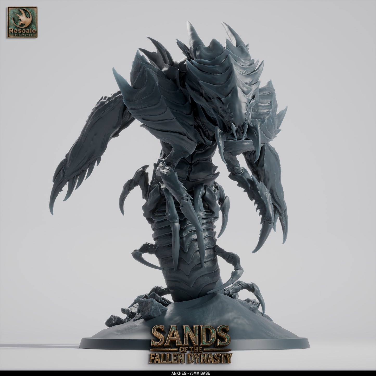 🐜 Ankheg | 12K Resin 75mm Burrowing Monster for D&D & RPGs 🌍