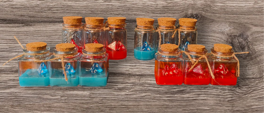 D&D Potion Of Healing Mana Health D4 Bottle Dice Prop Glass Health