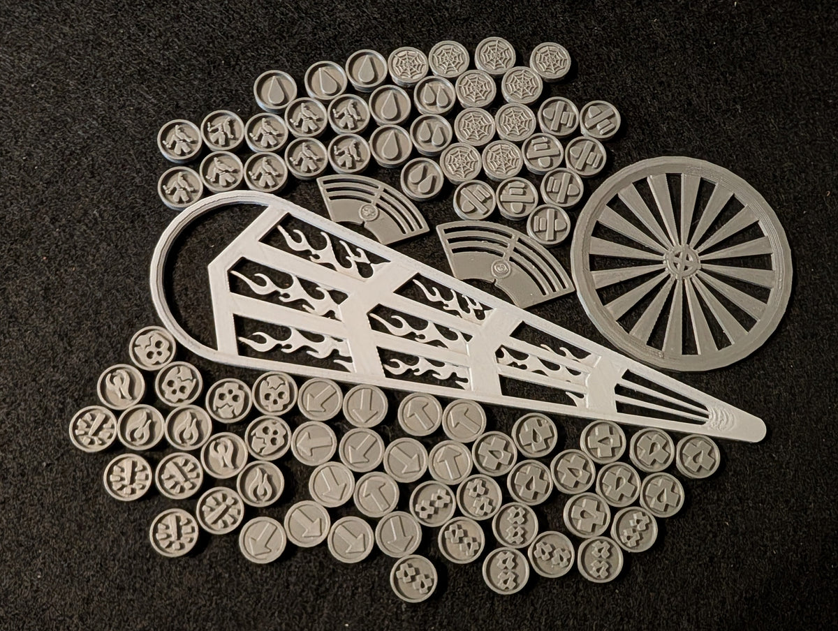 Necromunda Tokens, Templates & Facing Counters Set – 2026 / 2023