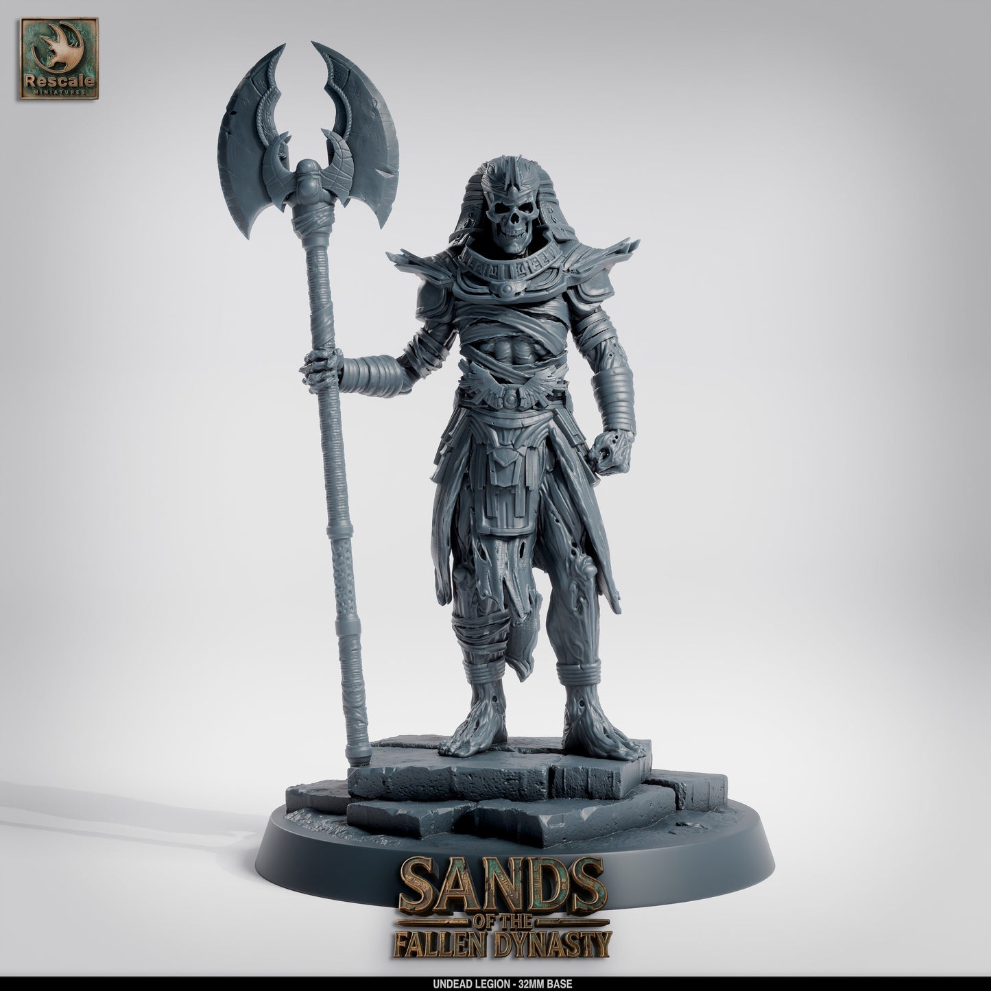 💀 Pack: Undead Legion | 16-Pack 12K Resin 32mm Army for D&D & Wargames ⚔️