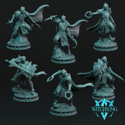 Wingsworn Conscripts – 12K Resin Fantasy Miniatures with Bases for D&D, Pathfinder & RPGs