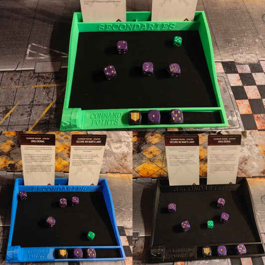 "The Rambo" Warhammer 40K 10th Edition Dice Tray